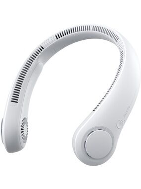 JisuLife Neck Fan Life3 - White Wearable Cooling Fan